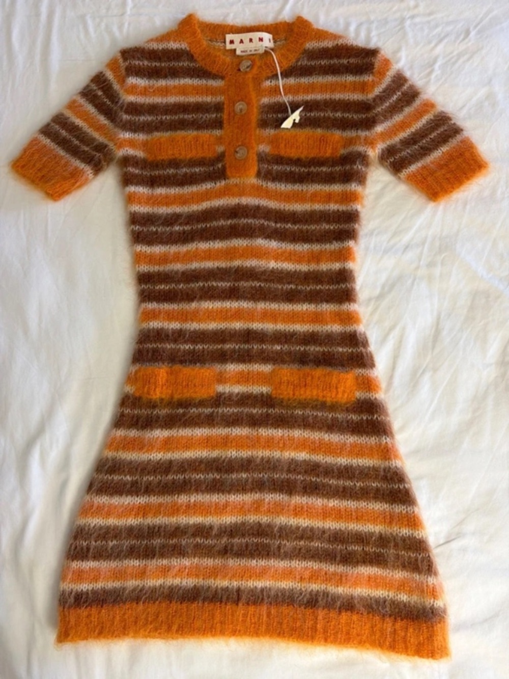 “Fuzzy Wuzzy” Mohair Dress